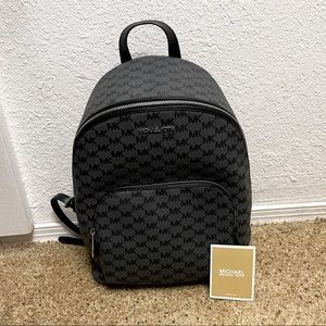 NWT Michael Kors Connie Black Backpack